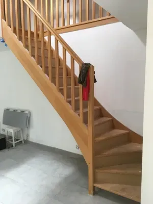 Escalier sur mesure à Lantic